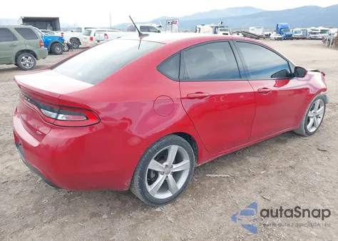 2014 Dodge Dart Gt z USA, uszkodzony, nr VIN 1C3CDFEB7ED676917